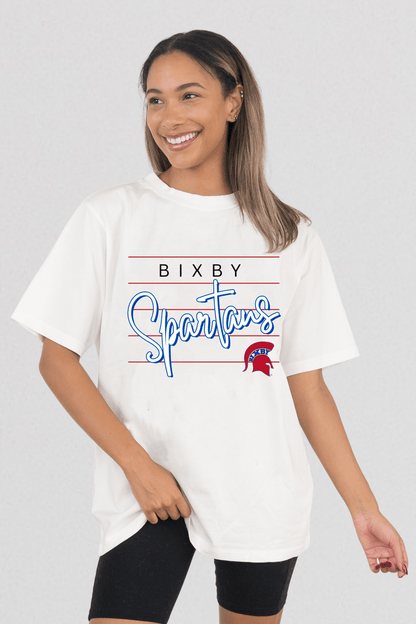 BIXBY SPARTANS PREMIUM BOYFRIEND TEE - The Club
