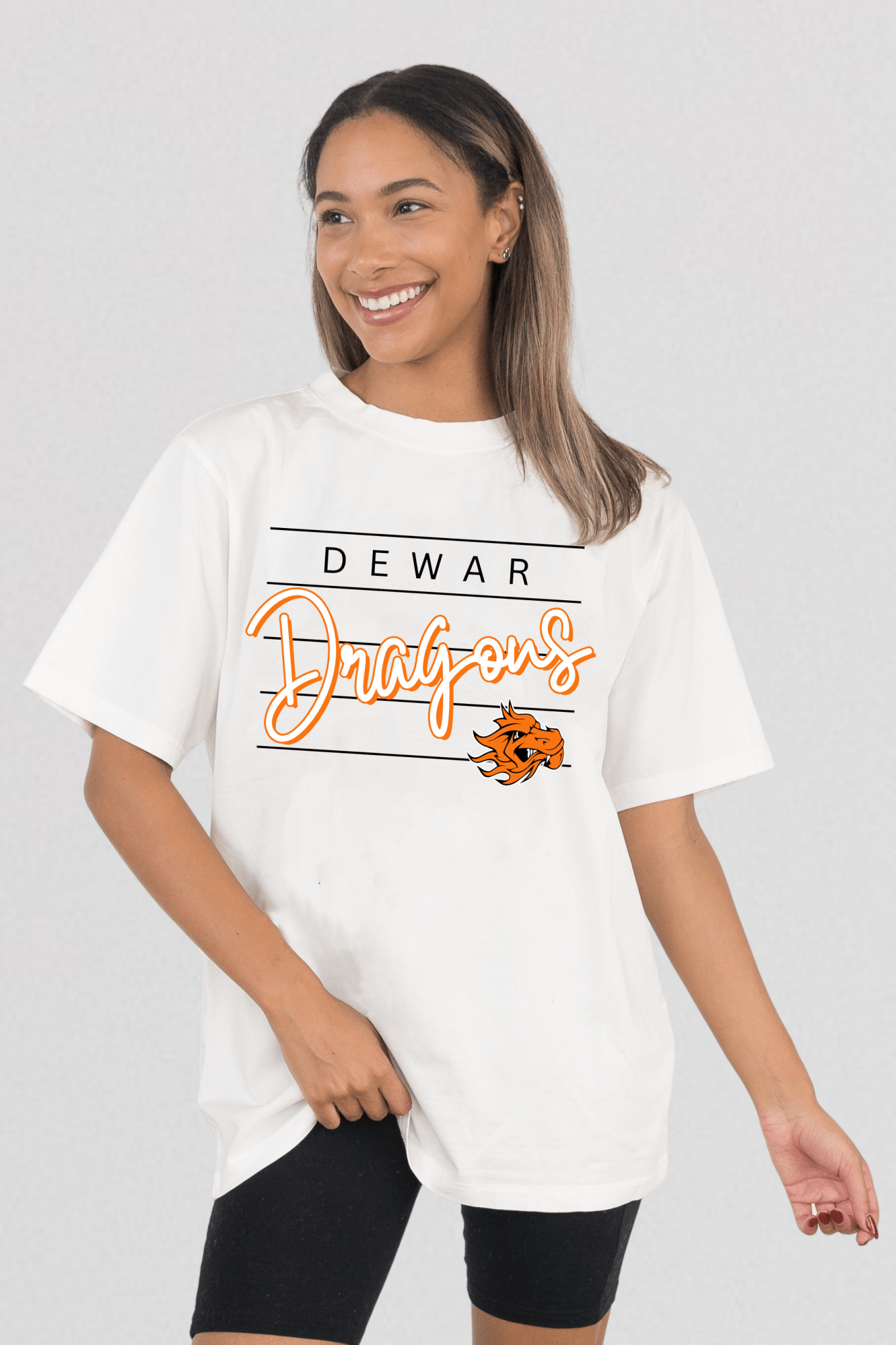 DEWAR DRAGONS VINTAGE WASH BOYFRIEND TEE - The Club