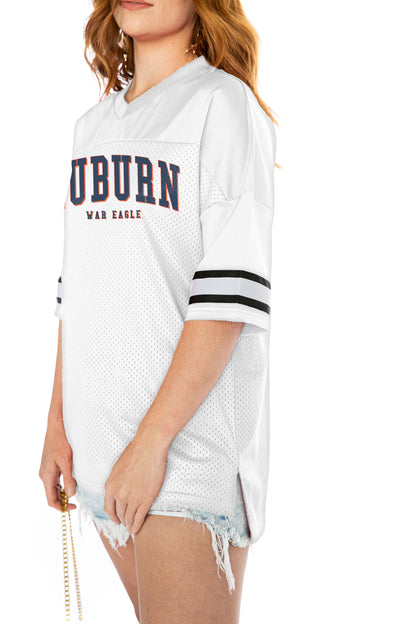 AUBURN TIGERS OPTION PLAY ICONIC OVERSIZED FASHION JERSEY