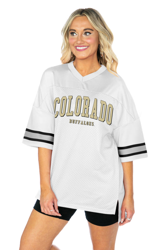 COLORADO BUFFALOES OPTION PLAY ICONIC OVERSIZED FASHION JERSEY