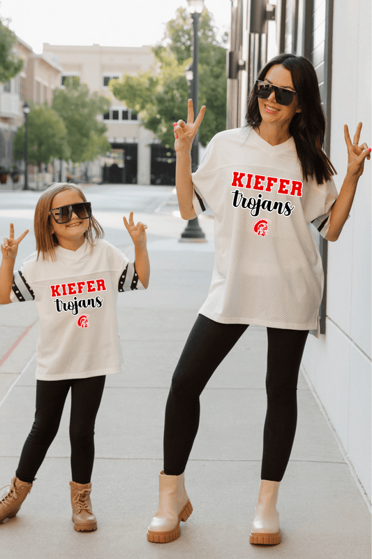 KIEFER TROJANS VARSITY FASHION JERSEY - The Club