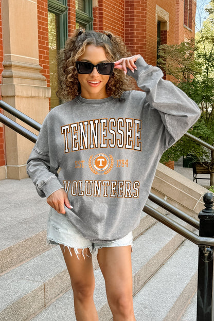 TENNESSEE VOLUNTEERS FINAL SCORE FADED WASH PULLOVER