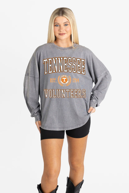 TENNESSEE VOLUNTEERS FINAL SCORE FADED WASH PULLOVER
