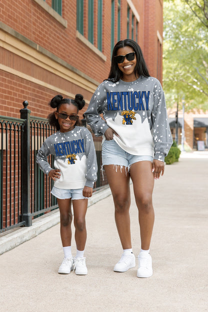 KENTUCKY WILDCATS CASUAL FAN LONG-SLEEVE FRENCH TERRY PULLOVER