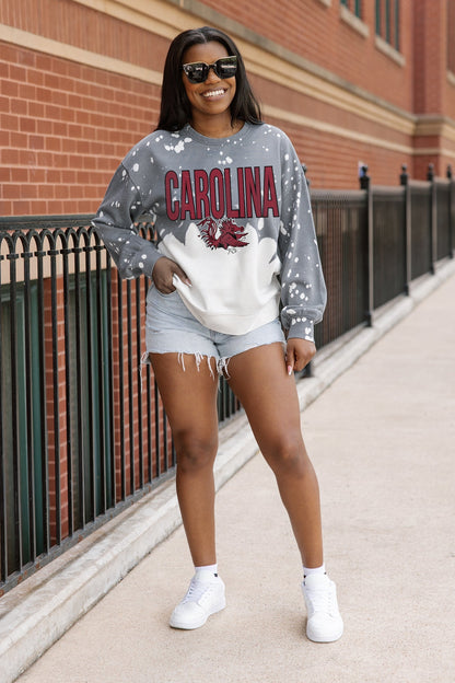 SOUTH CAROLINA GAMECOCKS CASUAL FAN LONG-SLEEVE FRENCH TERRY PULLOVER