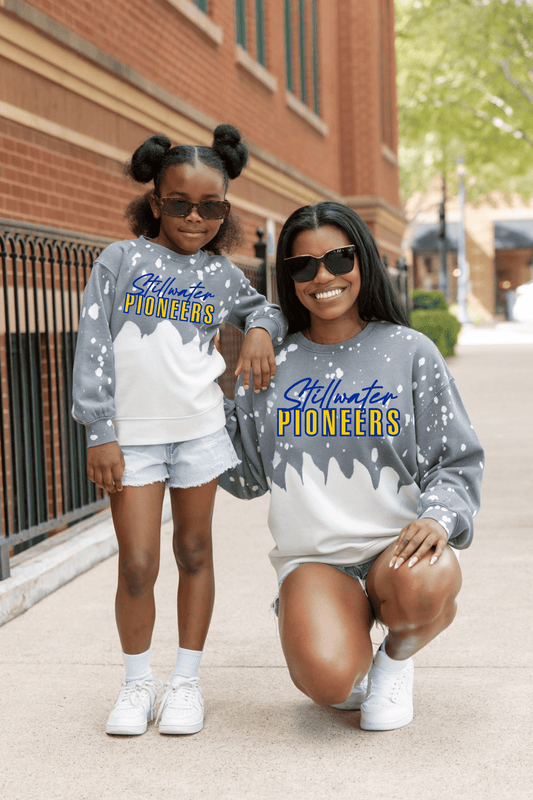 STILLWATER PIONEERS YOUTH BLEACH WASH PULLOVER - The Club