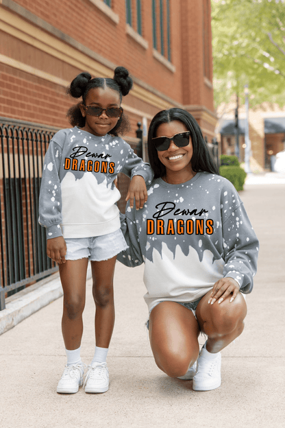 DEWAR DRAGONS YOUTH BLEACH WASH PULLOVER - The Club