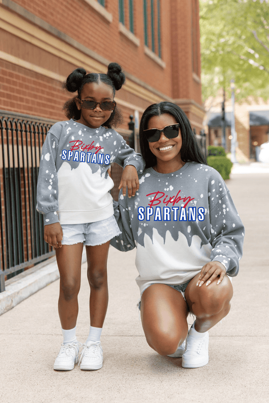 BIXBY SPARTANS BLEACH WASH PULLOVER - The Club