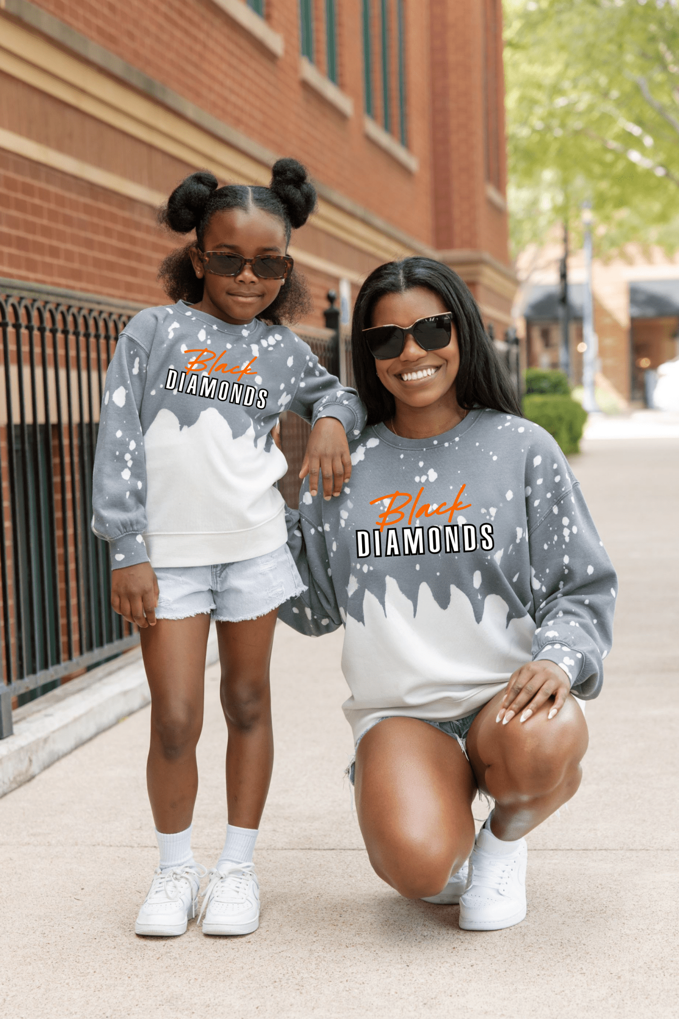 SALLISAW BLACK DIAMONDS YOUTH BLEACH WASH PULLOVER - The Club