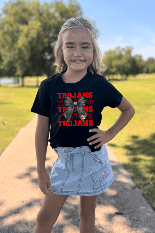KIEFER TROJANS YOUTH COTTON TEE - The Club