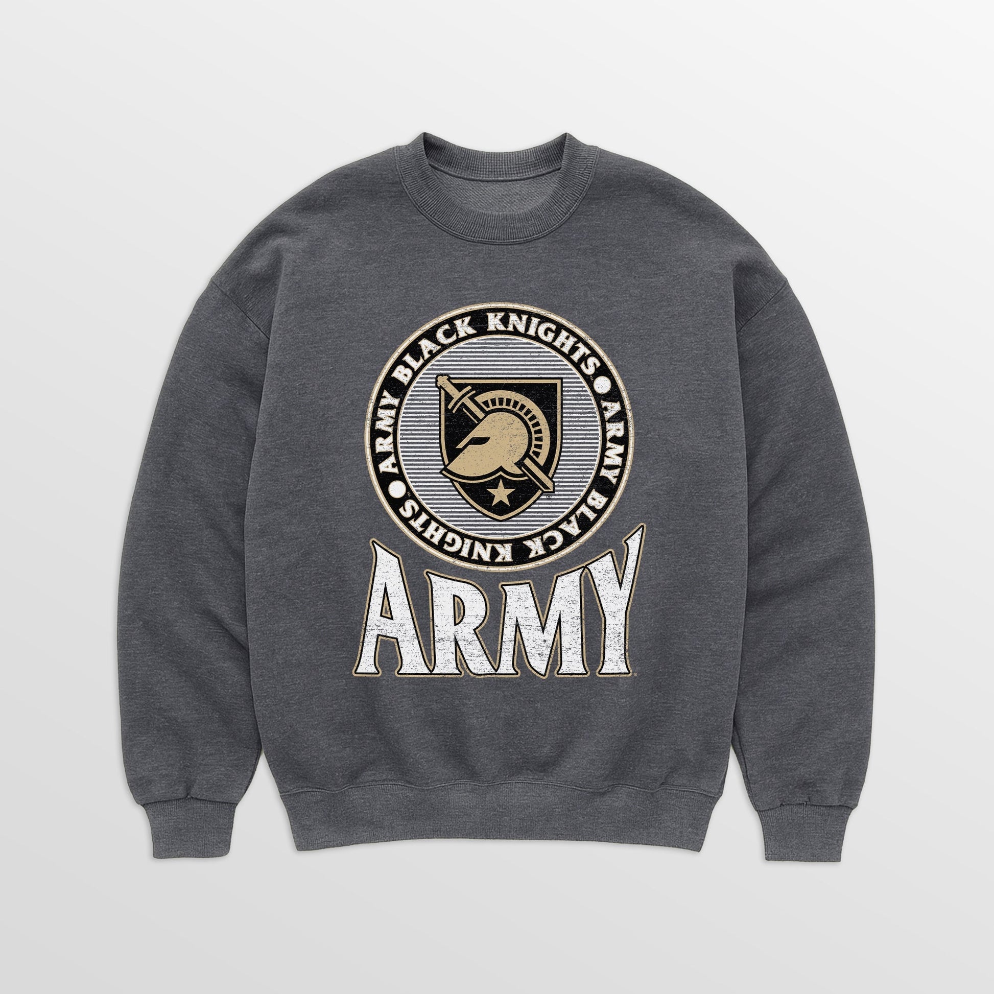 ARMY BLACK KNIGHTS SATURDAY SEAL PREMIUM FLEECE DROP SHOULDER CREWNECK PULLOVER