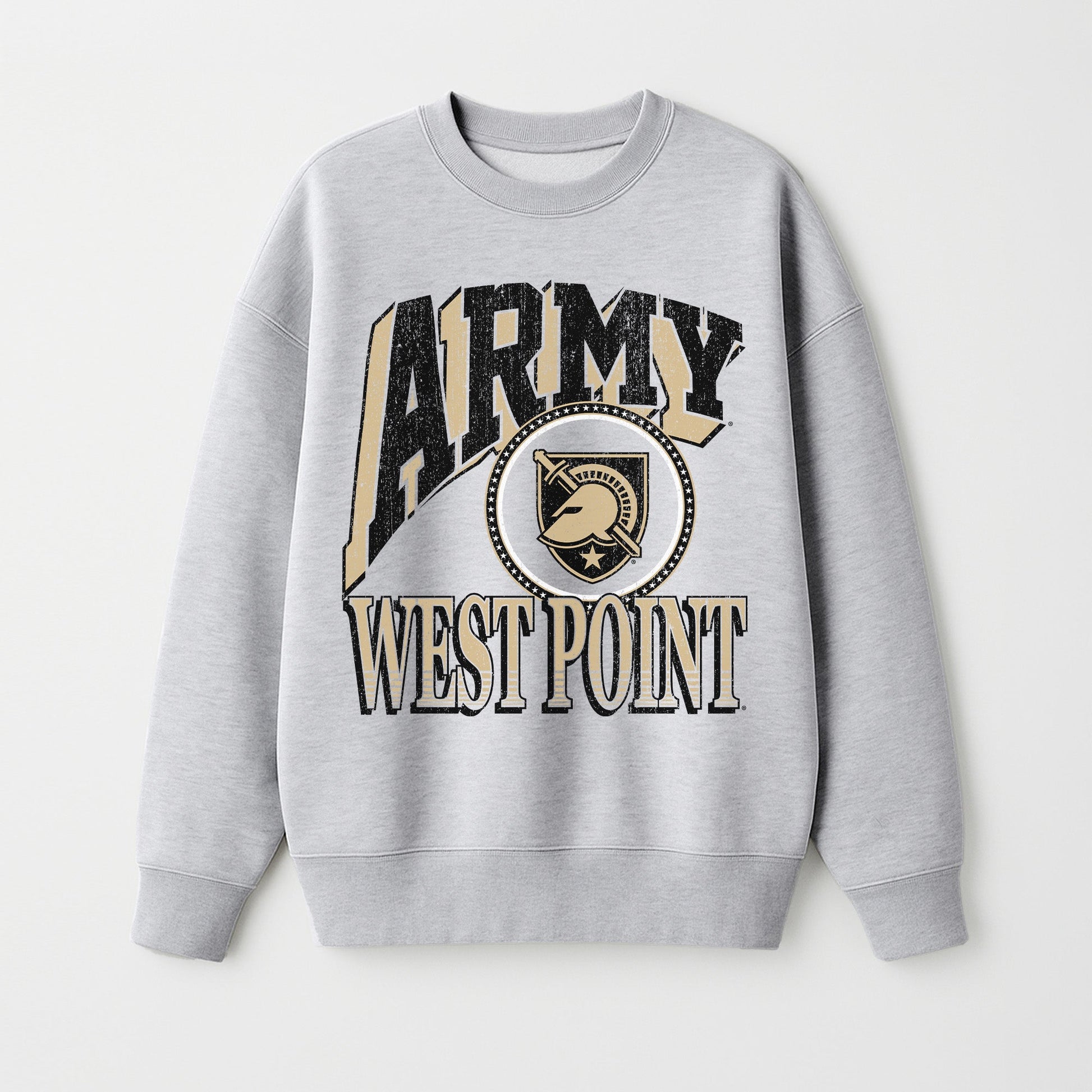 ARMY BLACK KNIGHTS GAME ON PREMIUM FLEECE DROP SHOULDER CREWNECK PULLOVER