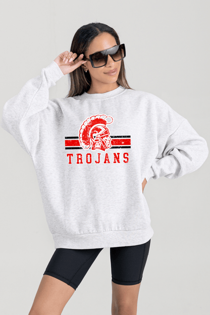 KIEFER TROJANS PREMIUM FLEECE CREWNECK SWEATSHIRT - The Club