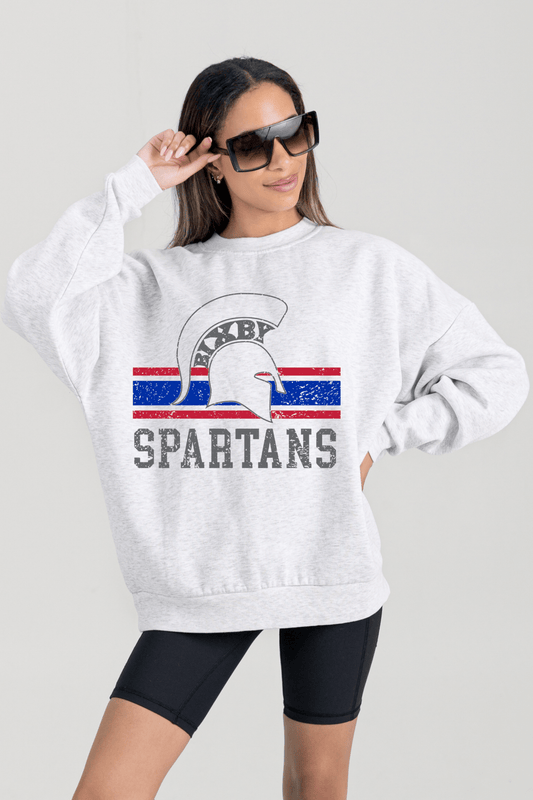 BIXBY SPARTANS PREMIUM FLEECE CREWNECK SWEATSHIRT - The Club