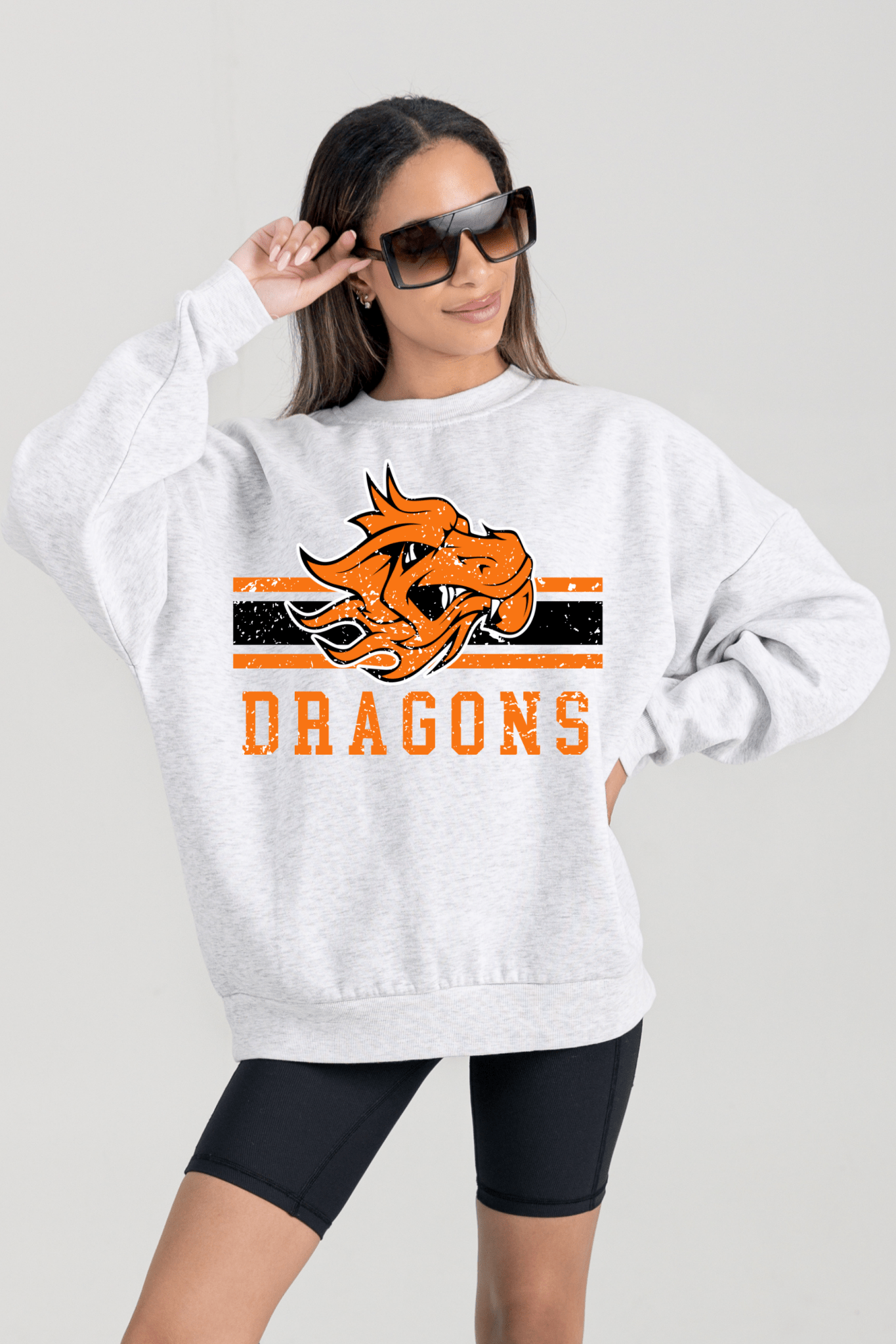 DEWAR DRAGONS PREMIUM FLEECE CREWNECK SWEATSHIRT - The Club