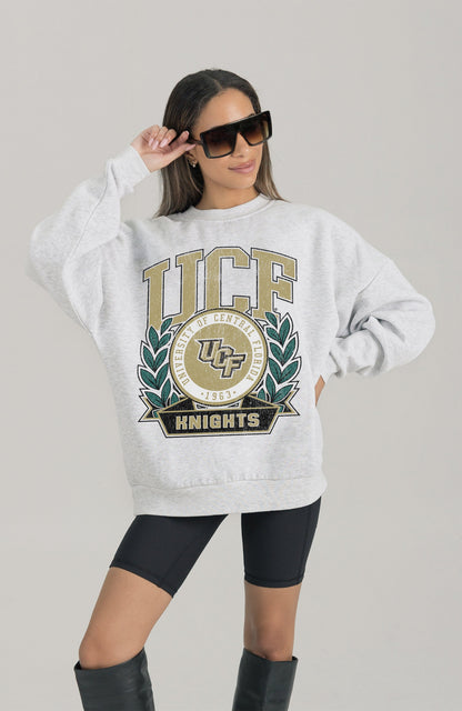 CENTRAL FLORIDA KNIGHTS HERITAGE PREMIUM FLEECE DROP SHOULDER CREWNECK PULLOVER