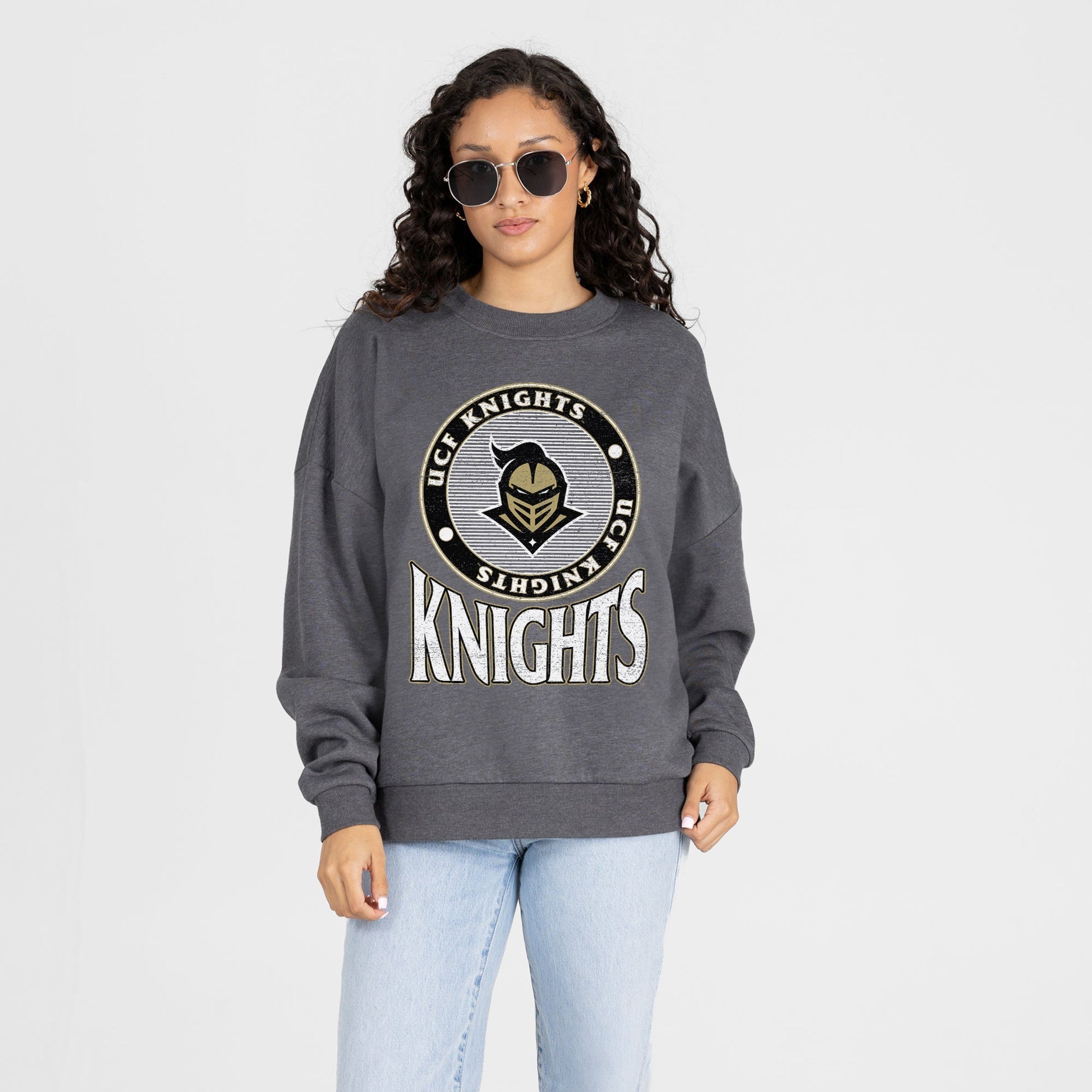 CENTRAL FLORIDA KNIGHTS SATURDAY SEAL PREMIUM FLEECE DROP SHOULDER CREWNECK PULLOVER