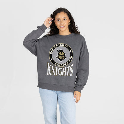 CENTRAL FLORIDA KNIGHTS SATURDAY SEAL PREMIUM FLEECE DROP SHOULDER CREWNECK PULLOVER