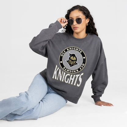 CENTRAL FLORIDA KNIGHTS SATURDAY SEAL PREMIUM FLEECE DROP SHOULDER CREWNECK PULLOVER