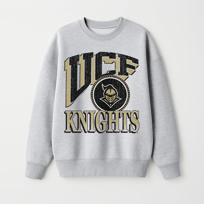 CENTRAL FLORIDA KNIGHTS GAME ON PREMIUM FLEECE DROP SHOULDER CREWNECK PULLOVER