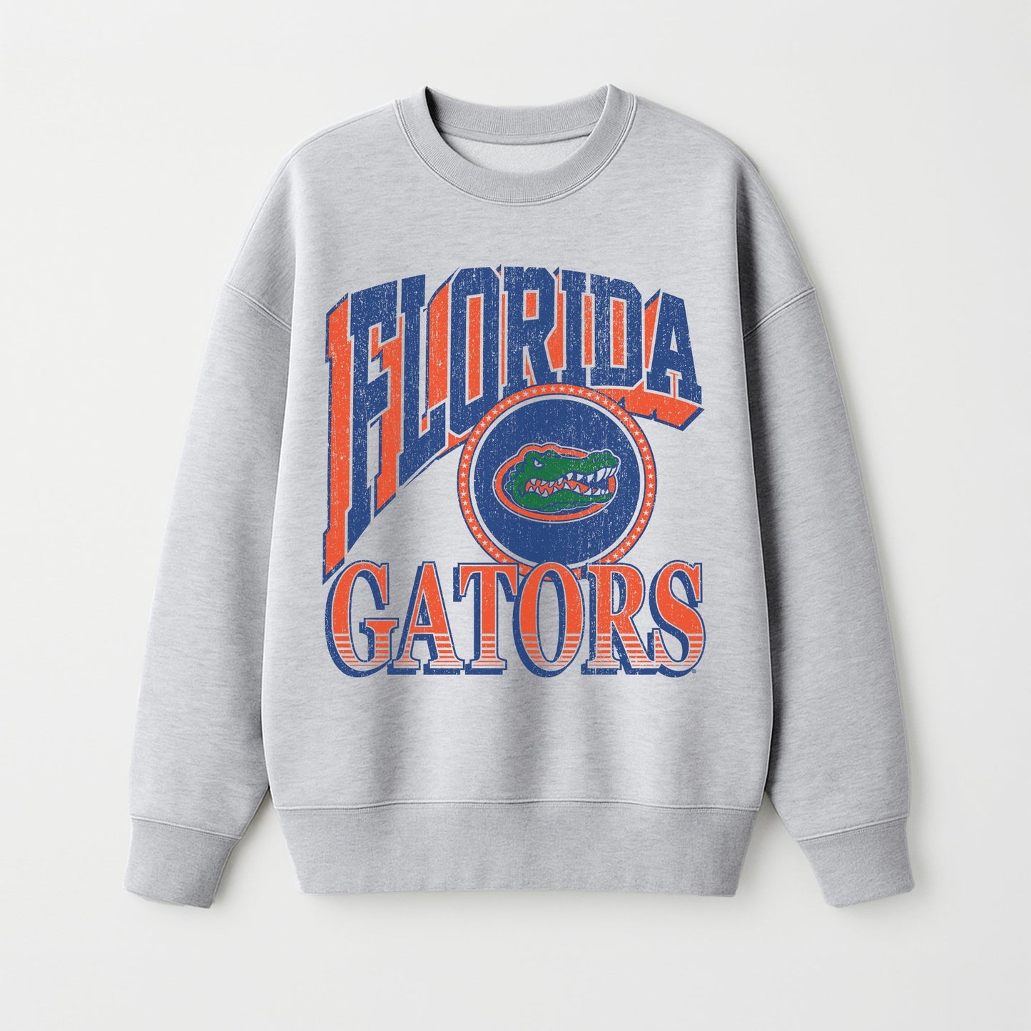 FLORIDA GATORS GAME ON PREMIUM FLEECE DROP SHOULDER CREWNECK PULLOVER