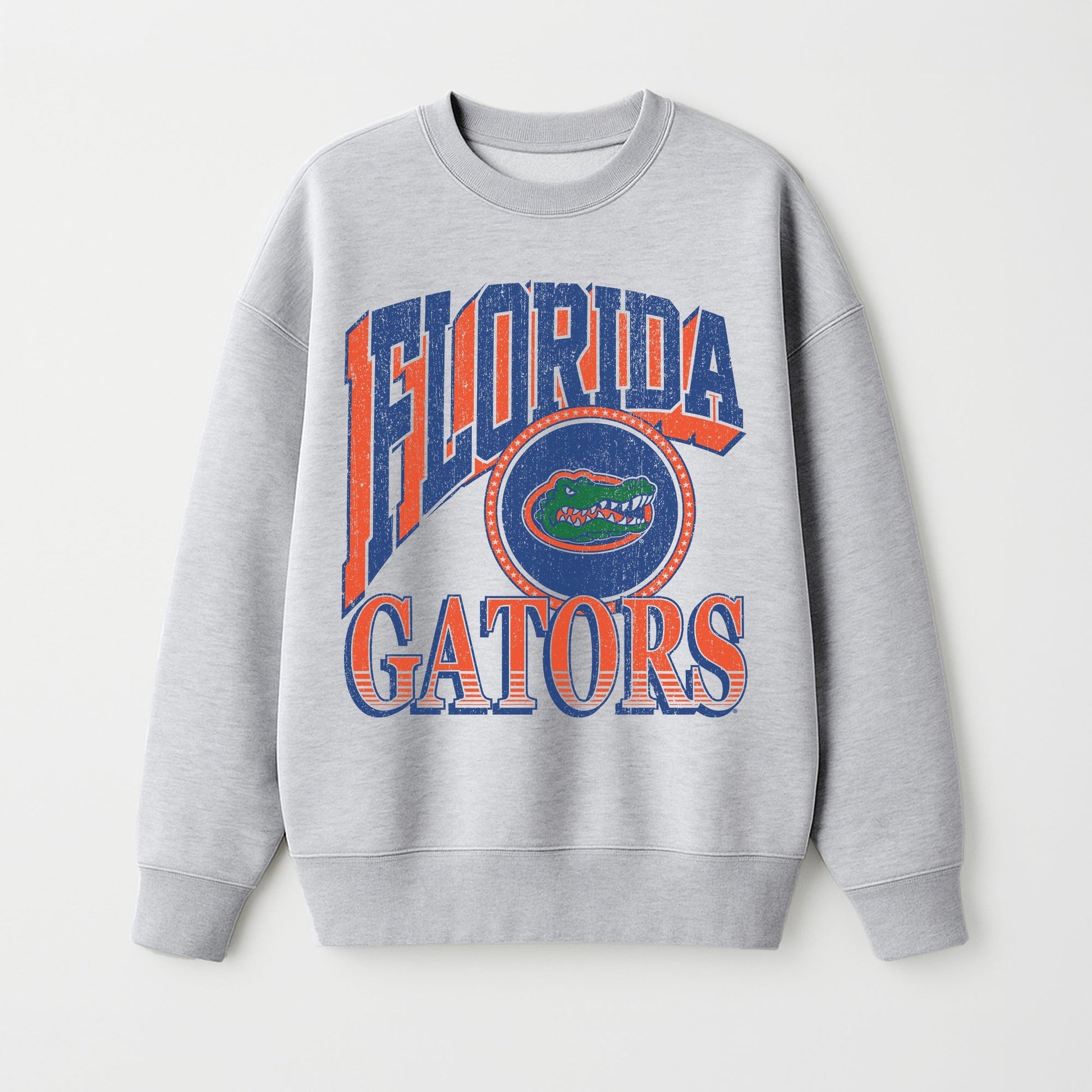 FLORIDA GATORS GAME ON PREMIUM FLEECE DROP SHOULDER CREWNECK PULLOVER