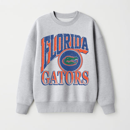 FLORIDA GATORS GAME ON PREMIUM FLEECE DROP SHOULDER CREWNECK PULLOVER