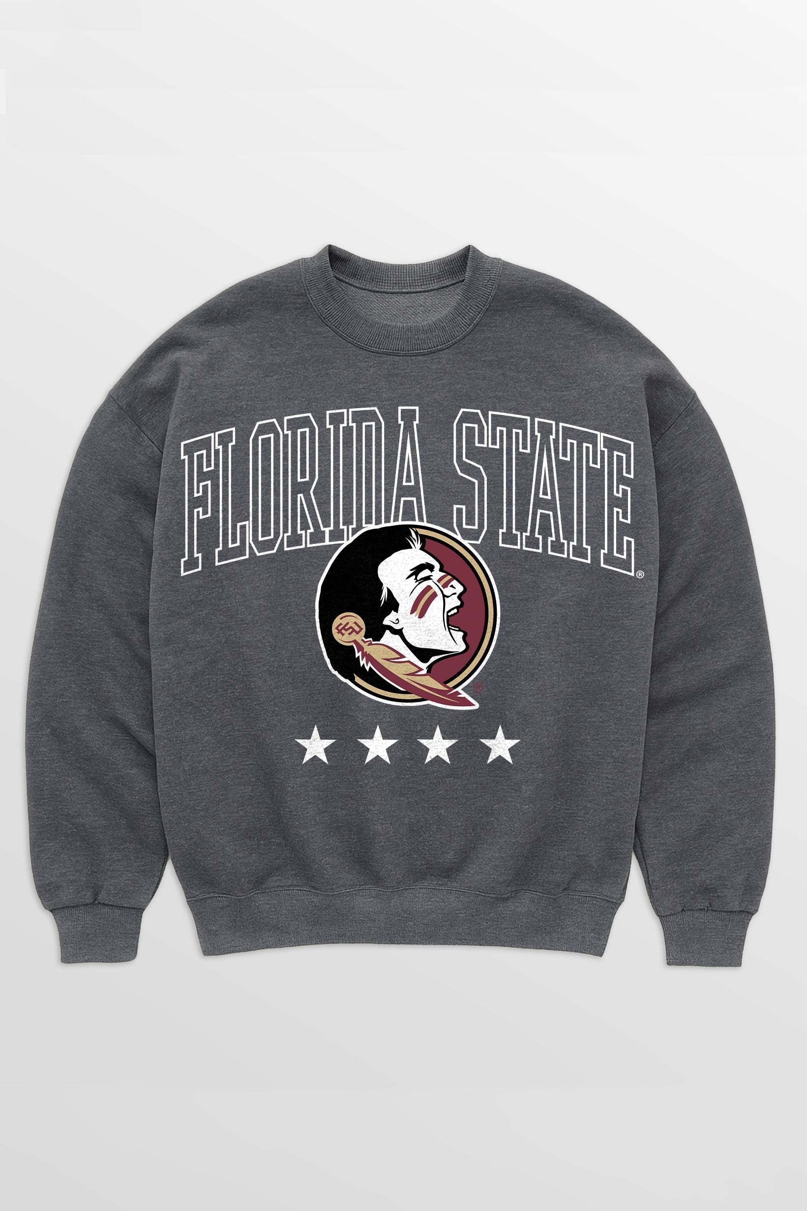 FLORIDA STATE SEMINOLES RISING STAR PREMIUM FLEECE CREWNECK PULLOVER