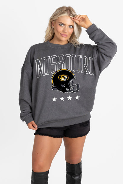 MISSOURI TIGERS RISING STAR PREMIUM FLEECE CREWNECK PULLOVER