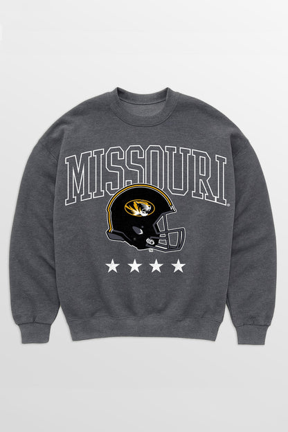 MISSOURI TIGERS RISING STAR PREMIUM FLEECE CREWNECK PULLOVER