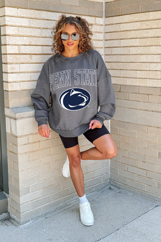 PENN STATE NITTANY LIONS RISING STAR PREMIUM FLEECE CREWNECK PULLOVER