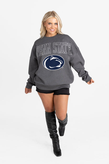 PENN STATE NITTANY LIONS RISING STAR PREMIUM FLEECE CREWNECK PULLOVER