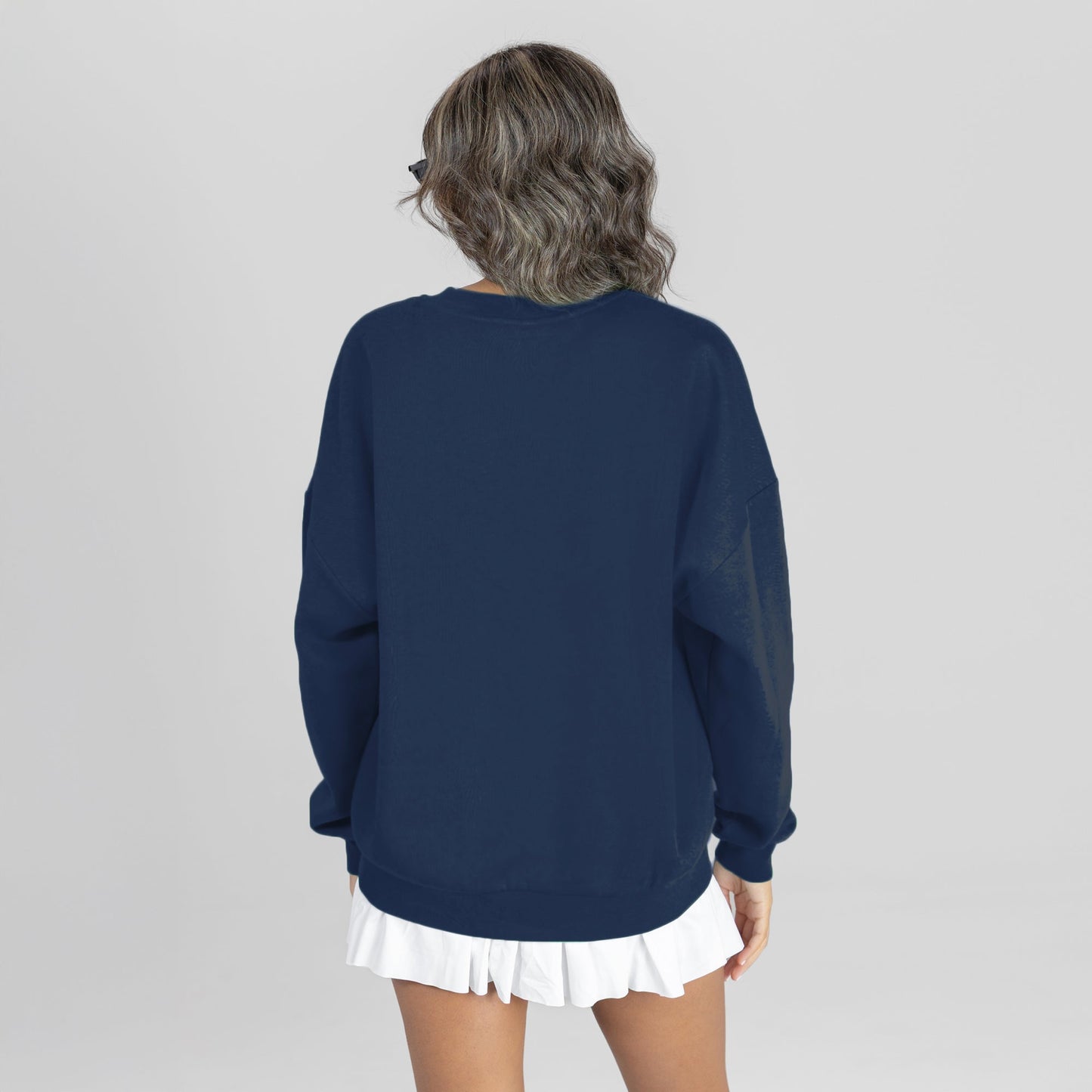PENN STATE NITTANY LIONS LEGACY CLUB PREMIUM FLEECE DROP SHOULDER CREWNECK PULLOVER