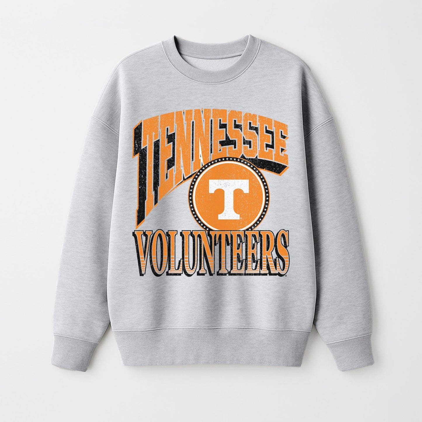 TENNESSEE VOLUNTEERS GAME ON PREMIUM FLEECE DROP SHOULDER CREWNECK PULLOVER