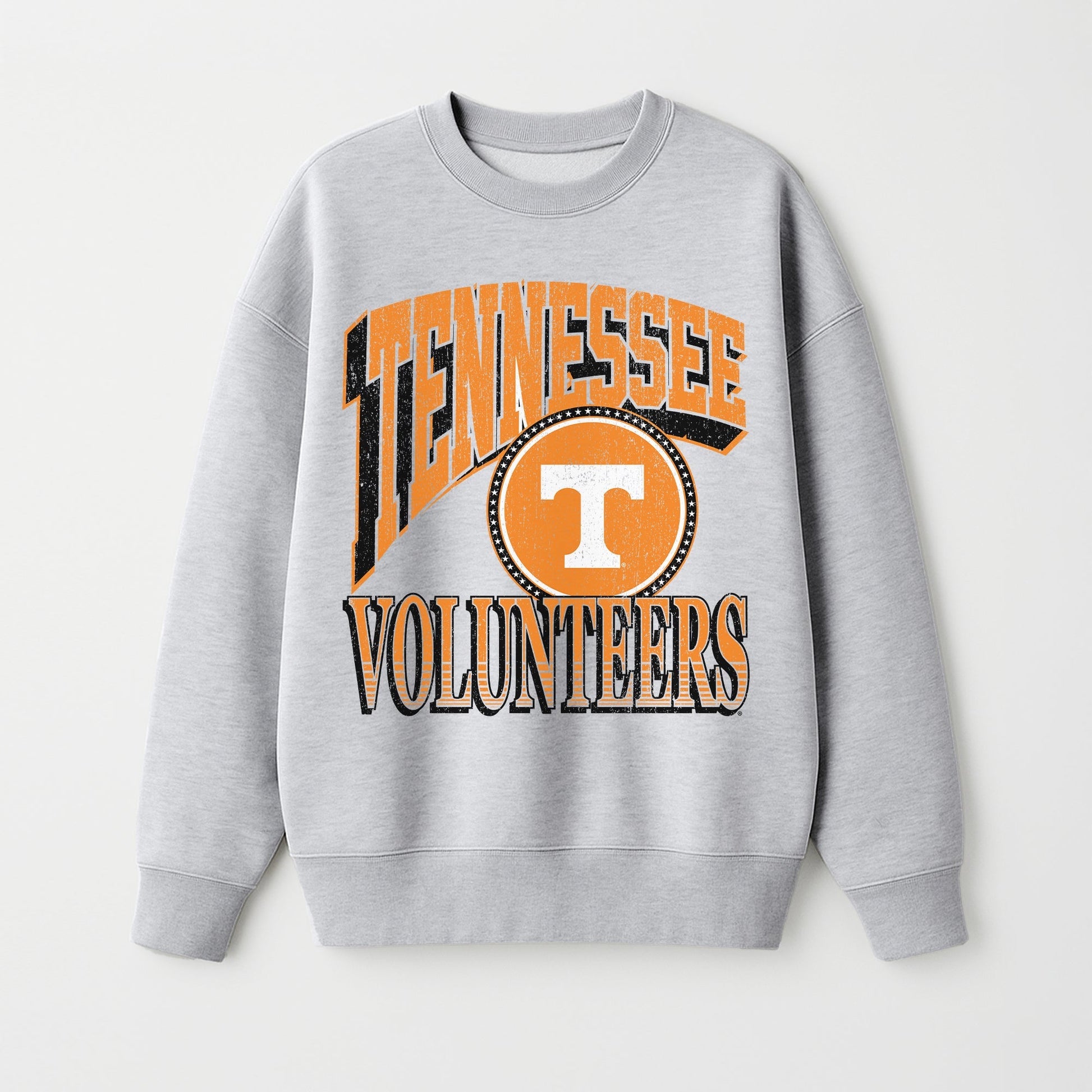 TENNESSEE VOLUNTEERS GAME ON PREMIUM FLEECE DROP SHOULDER CREWNECK PULLOVER