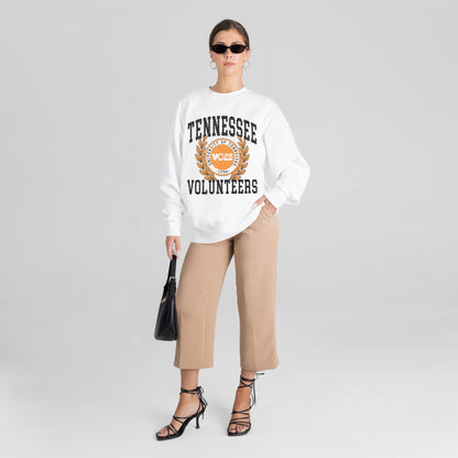TENNESSEE VOLUNTEERS GOLD STANDARD PREMIUM FLEECE DROP SHOULDER CREWNECK PULLOVER
