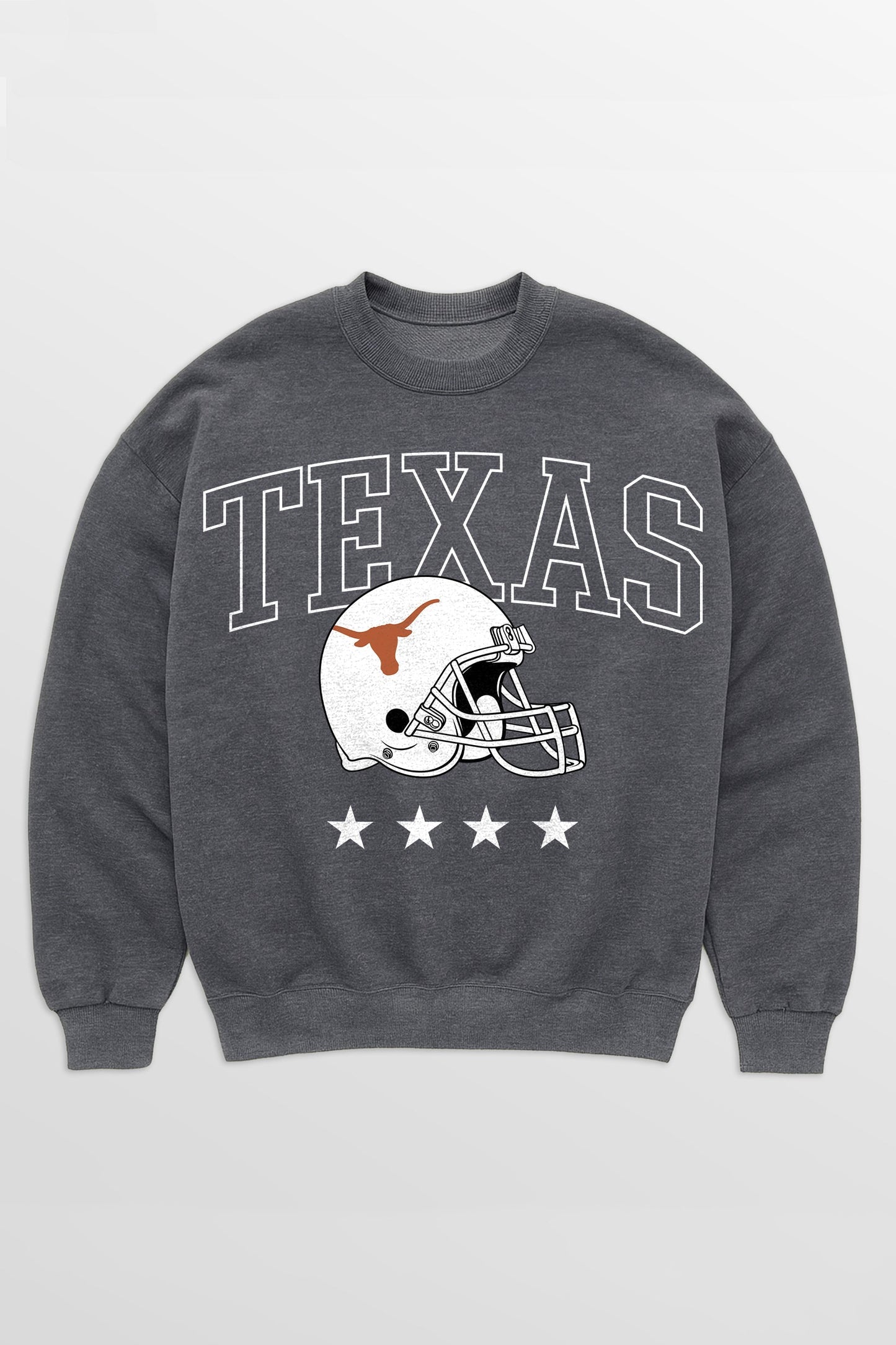 TEXAS LONGHORNS RISING STAR PREMIUM FLEECE CREWNECK PULLOVER