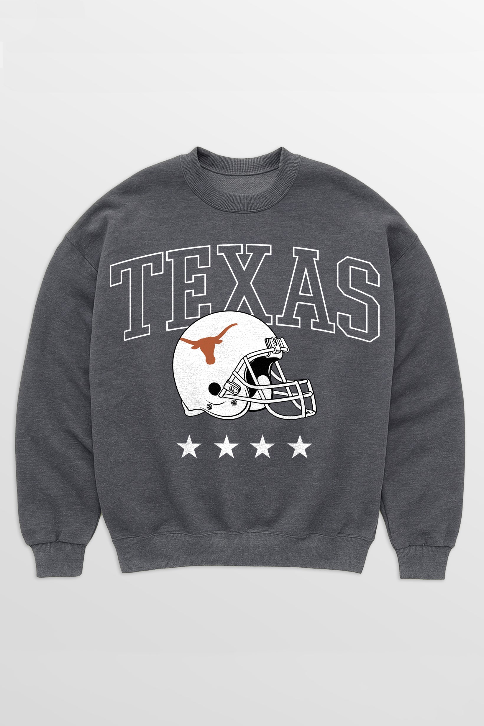 TEXAS LONGHORNS RISING STAR PREMIUM FLEECE CREWNECK PULLOVER