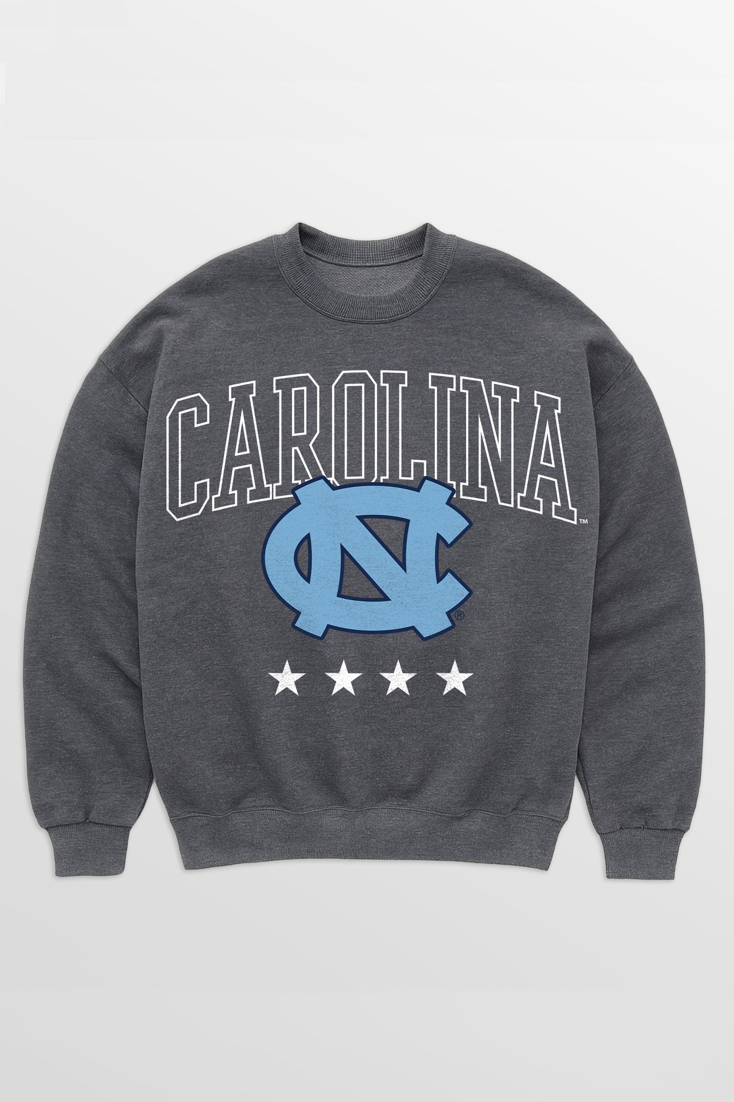 NORTH CAROLINA TAR HEELS RISING STAR PREMIUM FLEECE CREWNECK PULLOVER