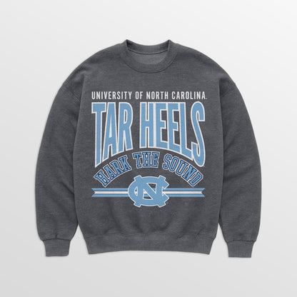 NORTH CAROLINA TAR HEELS KICKOFF CLASSIC PREMIUM FLEECE DROP SHOULDER CREWNECK PULLOVER