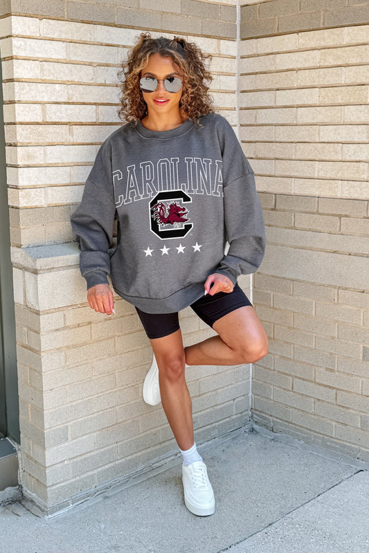SOUTH CAROLINA GAMECOCKS RISING STAR PREMIUM FLEECE CREWNECK PULLOVER