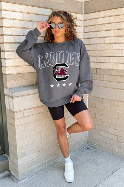 SOUTH CAROLINA GAMECOCKS RISING STAR PREMIUM FLEECE CREWNECK PULLOVER