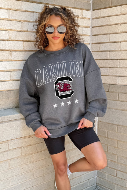SOUTH CAROLINA GAMECOCKS RISING STAR PREMIUM FLEECE CREWNECK PULLOVER