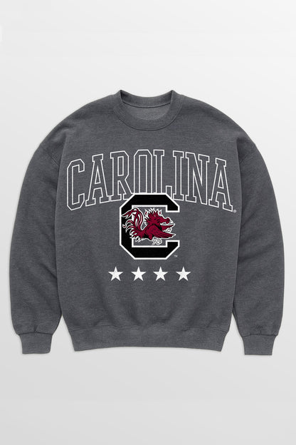 SOUTH CAROLINA GAMECOCKS RISING STAR PREMIUM FLEECE CREWNECK PULLOVER