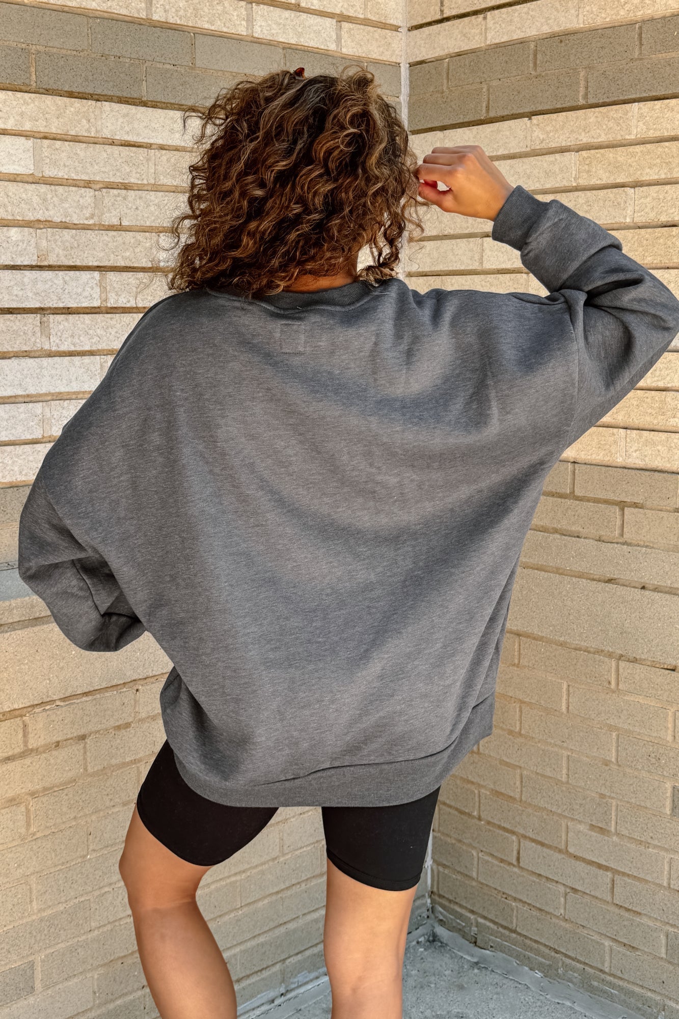 WISCONSIN BADGERS RISING STAR PREMIUM FLEECE CREWNECK PULLOVER