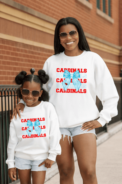 COLLINSVILLE CARDINALS YOUTH PREMIUM FLEECE CREWNECK SWEATSHIRT - The Club