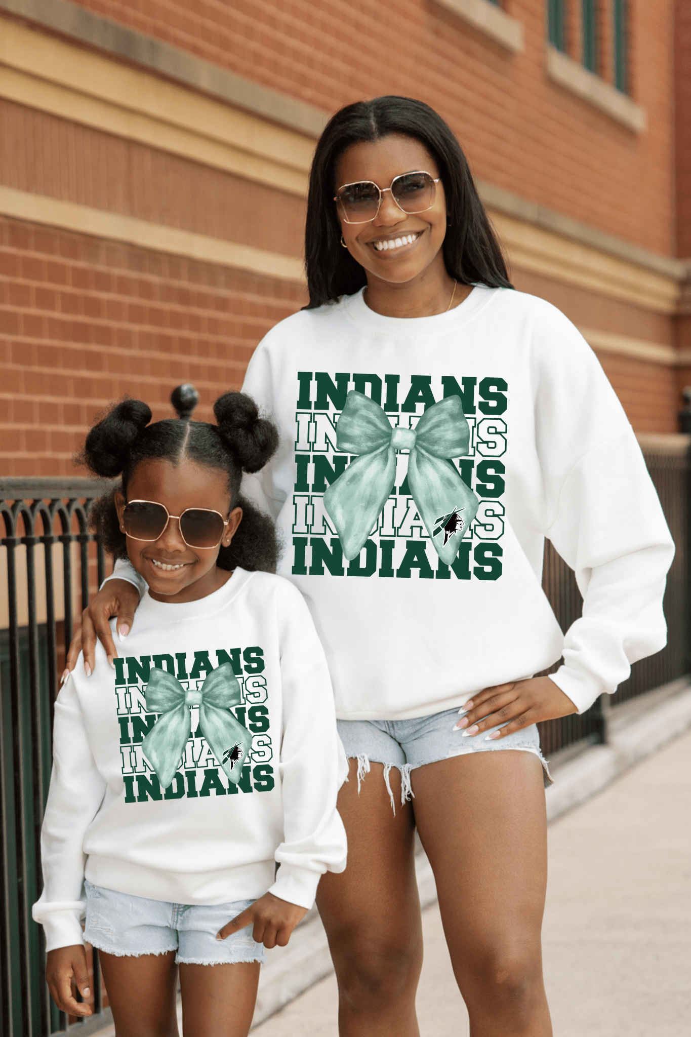 CATOOSA INDIANS YOUTH PREMIUM FLEECE CREWNECK SWEATSHIRT - The Club