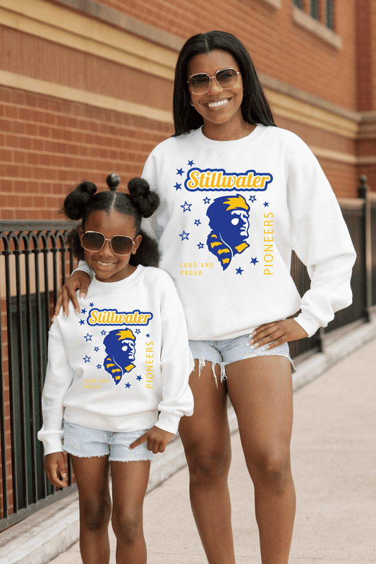 STILLWATER PIONEERS PREMIUM FLEECE CREWNECK SWEATSHIRT - The Club