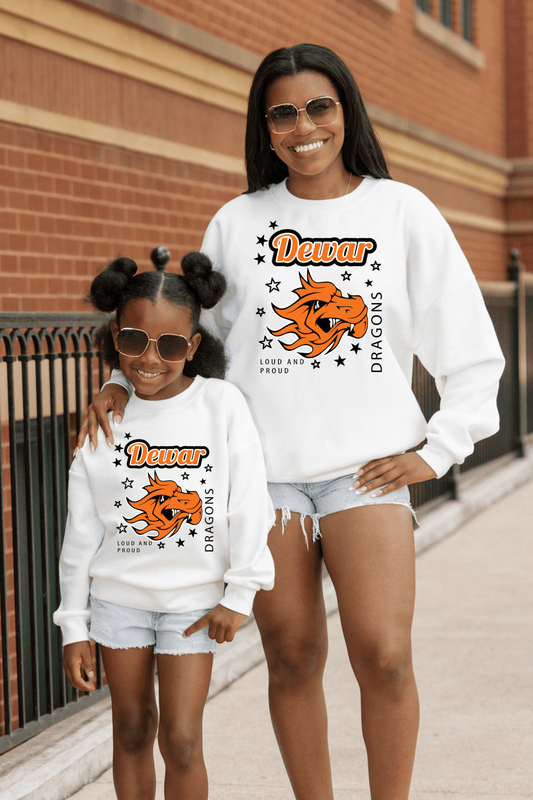 DEWAR DRAGONS PREMIUM FLEECE CREWNECK SWEATSHIRT - The Club