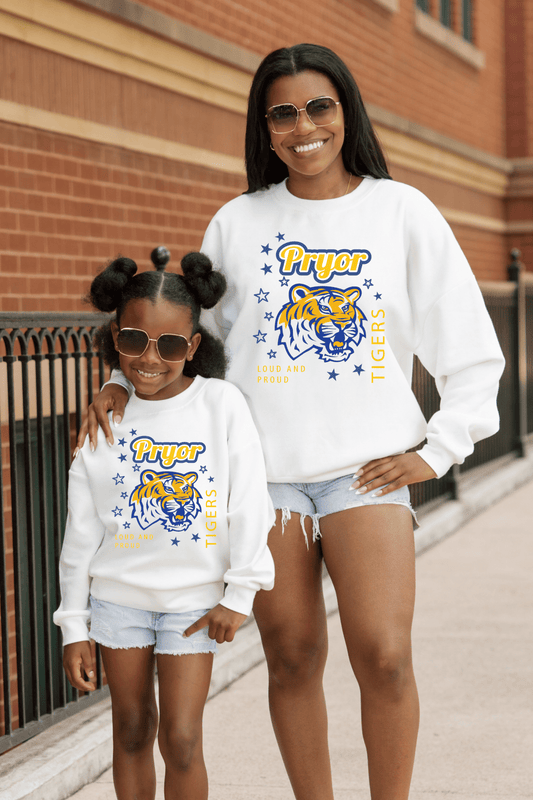 PRYOR TIGERS PREMIUM FLEECE CREWNECK SWEATSHIRT - The Club